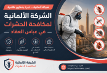 الشركة الالمانيه لمكافحة الحشرات في عباس العقاد