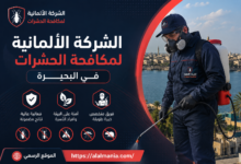 الشركة الالمانية لمكافحة الحشرات فى البحيرة