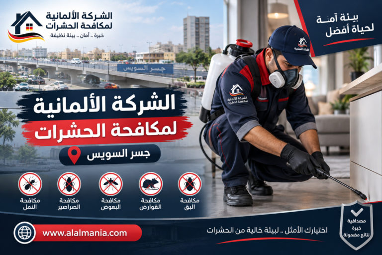 الشركة الالمانيه لمكافحة الحشرات جسر السويس