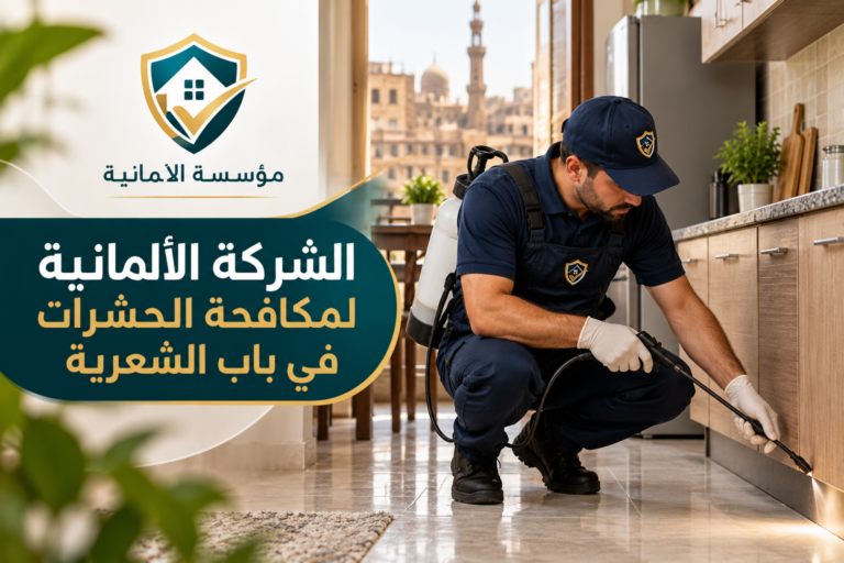 الشركة الألمانية لمكافحة الحشرات في باب الشعرية