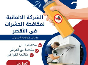 الشركة الالمانية لمكافحة الحشرات فى الأقصر