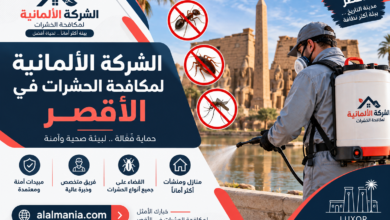 الشركة الألمانية لمكافحة الحشرات في الأقصر