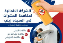 الشركة الالمانية لمكافحة الحشرات فى السيده زينب