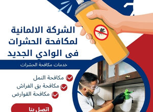 الشركة الالمانية لمكافحة الحشرات فى الوادي الجديد