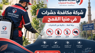 شركة مكافحة حشرات في منيا القمح
