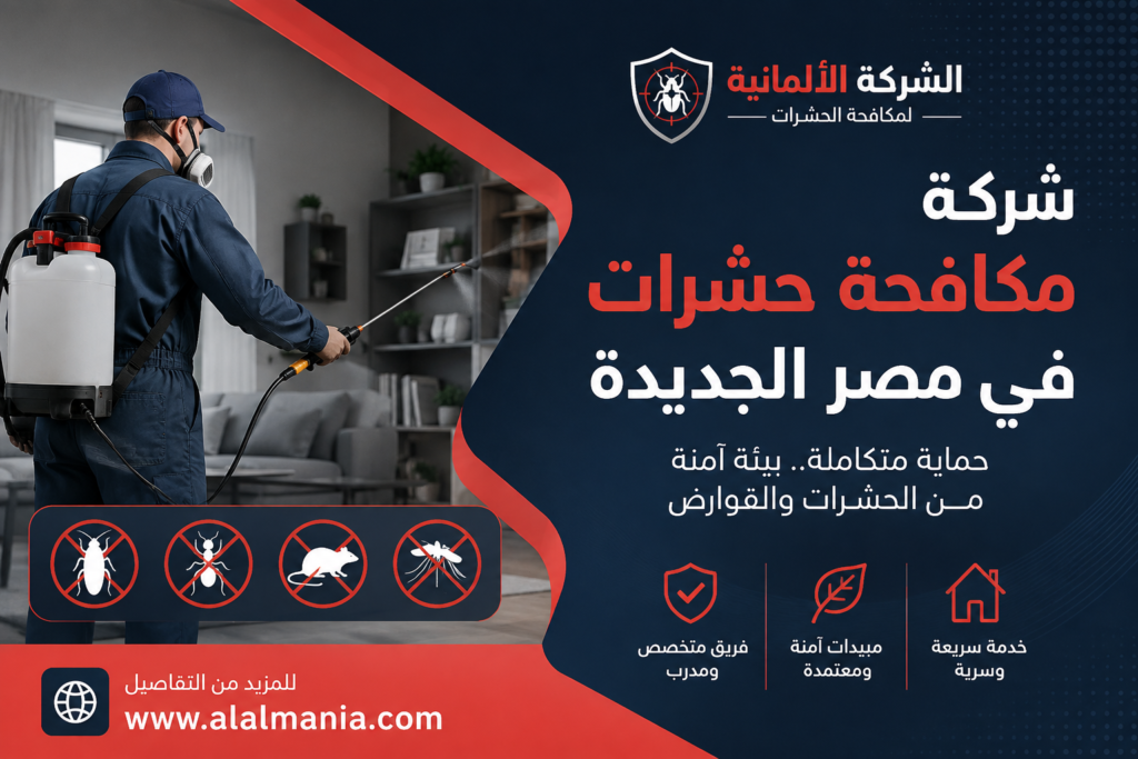 شركة مكافحة حشرات في مصر الجديدة