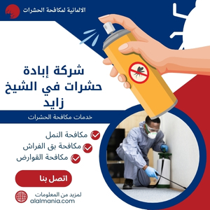 شركة إبادة حشرات في الشيخ زايد