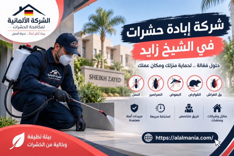 شركة إبادة حشرات في الشيخ زايد