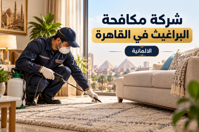 شركة مكافحة البراغيث في القاهرة