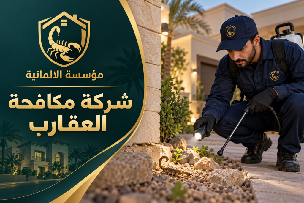 شركة مكافحة العقارب