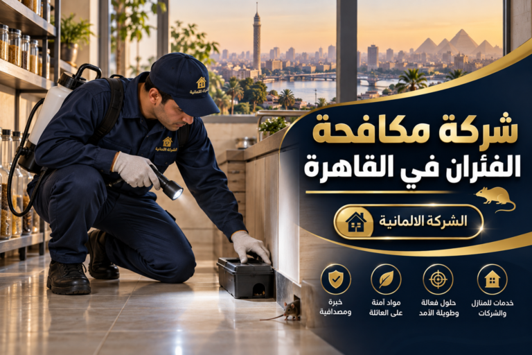 شركة مكافحة الفئران في القاهرة