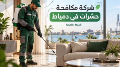 شركة مكافحة حشرات في دمياط