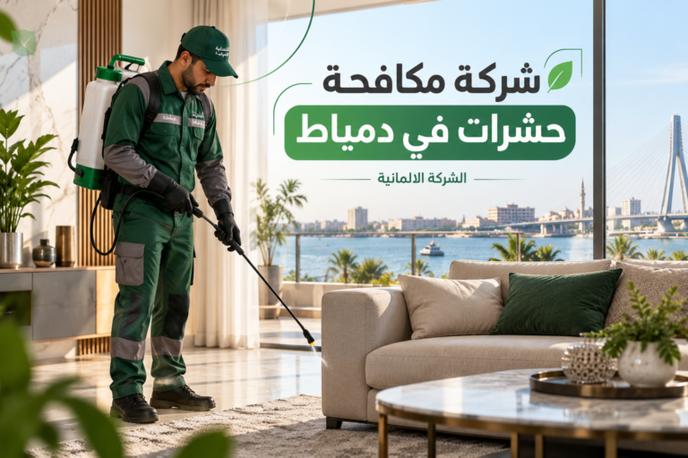 شركة مكافحة حشرات في دمياط